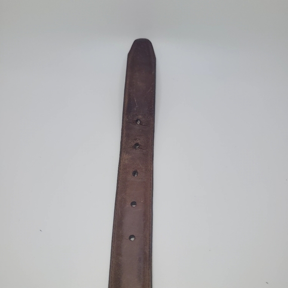 Oiled Chamois Cowhide Belt - Picture 12 of 16